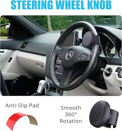 Steering wheel knob